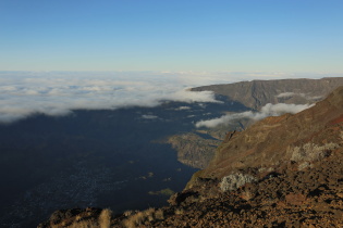 Vu depuis le sommet du Piton des Neiges
